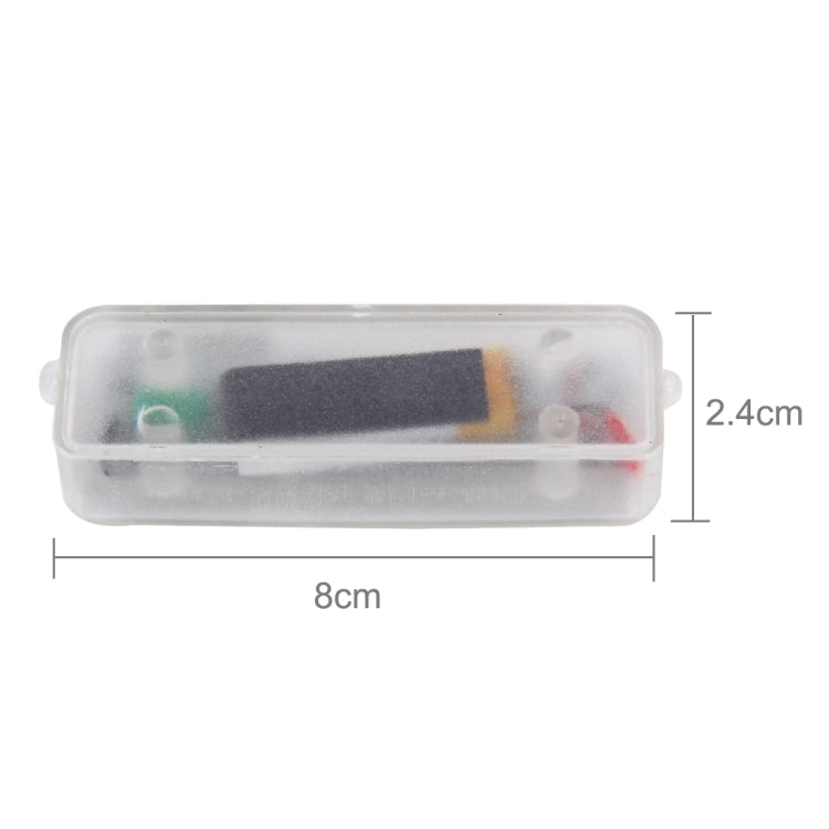 Car Styling Solar Warning Flash LED Anti-collision Decorative Light