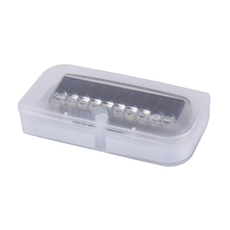 Car Styling Solar Warning Flash LED Anti-collision Decorative Light