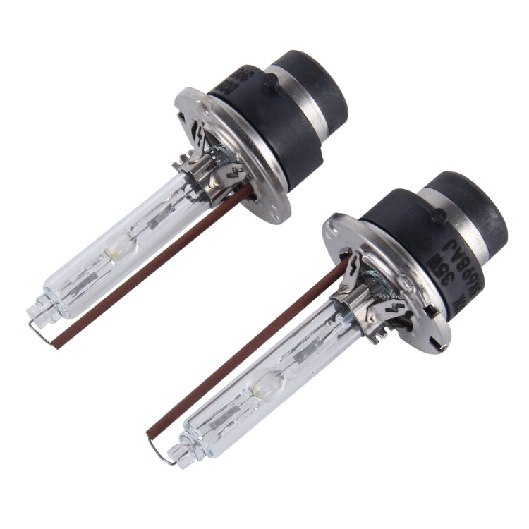 2 PCS D2S 35W 3900 LM 5500K HID Bulbs Xenon Lights Lamps, DC 12V(White Light)