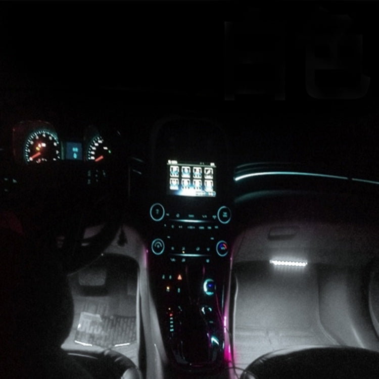 2 in 1 4.5W 18 SMD-5050-LEDs RGB Car Interior Floor Decoration Atmosphere Neon Light Lamp, DC 12V