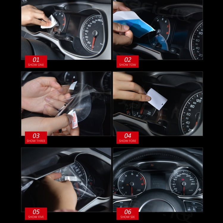 Car-Styling Auto Protection Covers Accessories Car Dashboard Protective Film 99% Light Transmitting for Audi A4L
