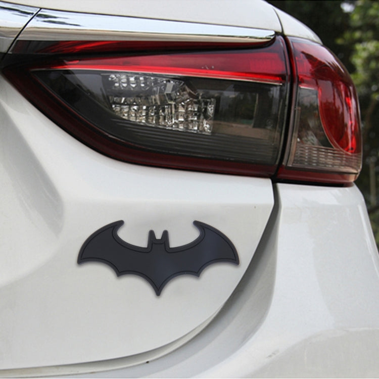 Bat Shape Shining Metal Car Free Sticker
