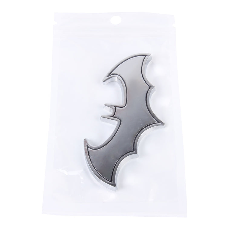 Bat Shape Shining Metal Car Free Sticker