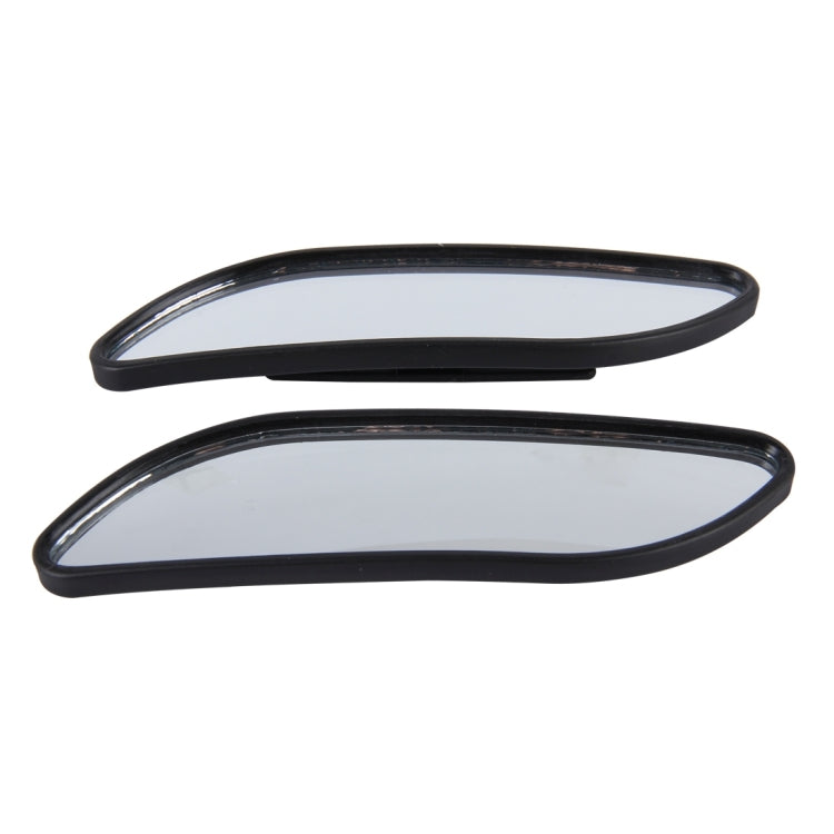 3R-067 2 PCS Car Blind Spot and Wide Rear View Wide Angle Adjustable Mirror