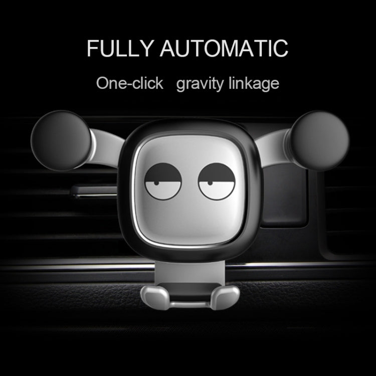Big Eyes Pattern Gravity Cartoon Air Vent Car Mount Phone Holder