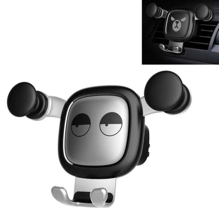 Big Eyes Pattern Gravity Cartoon Air Vent Car Mount Phone Holder