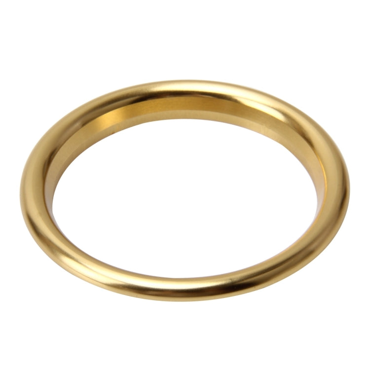 4 PCS Car Outlet Decorative Rings Aluminum Alloy Air Outlet Chrome Trim Ring Car Dashboard  Air Vents Cover Sticker Decoration for Audi A3