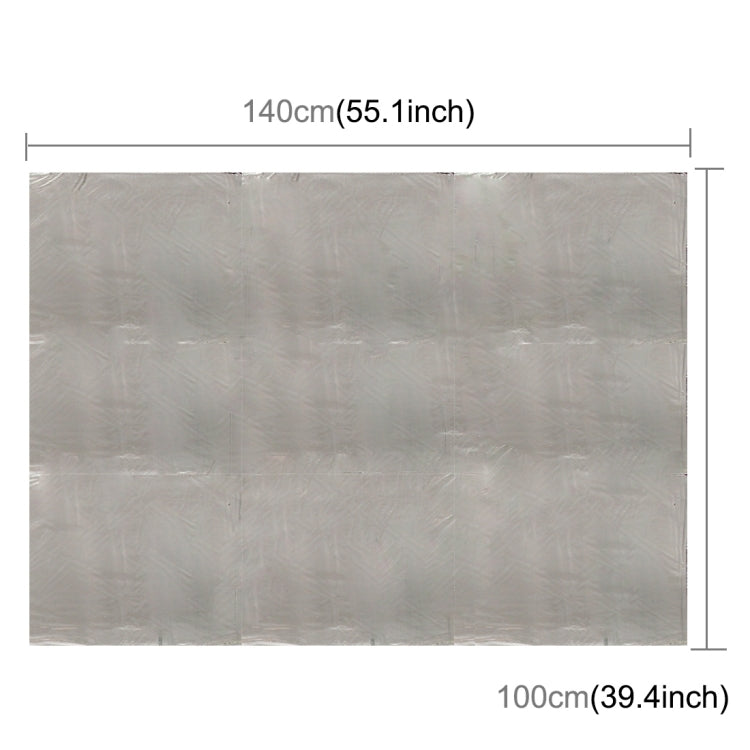 Car Hood Engine Noise Insulation Cotton Heat Waterproof Self Adhesive Car Heat Sound Insulation Cotton, Size: 1m x 1.4m x 5mm