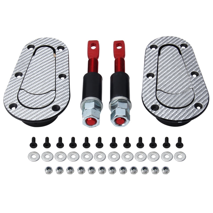 A Pair Car Cover Lock Modified Hood Lock General Racing Car Cover Lock