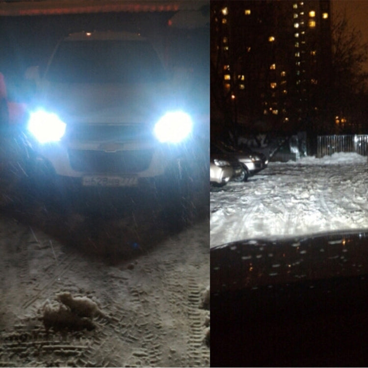 2 PCS 9005 18W 1800 LM 6000K IP68 Casnbus Constant Current Car LED Headlight with 2 COB Lamps, DC 9-36V