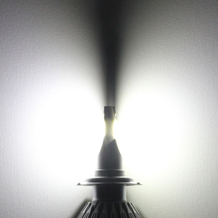 2 PCS 9006 18W 1800 LM 6000K IP68 Casnbus Constant Current Car LED Headlight with 2 COB Lamps, DC 9-36V