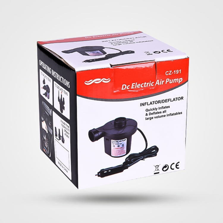 CZ-191 DC12V 40W Portable Mini Electric Air Pump Tire Inflator Car Tire Pump Inflatable Pump