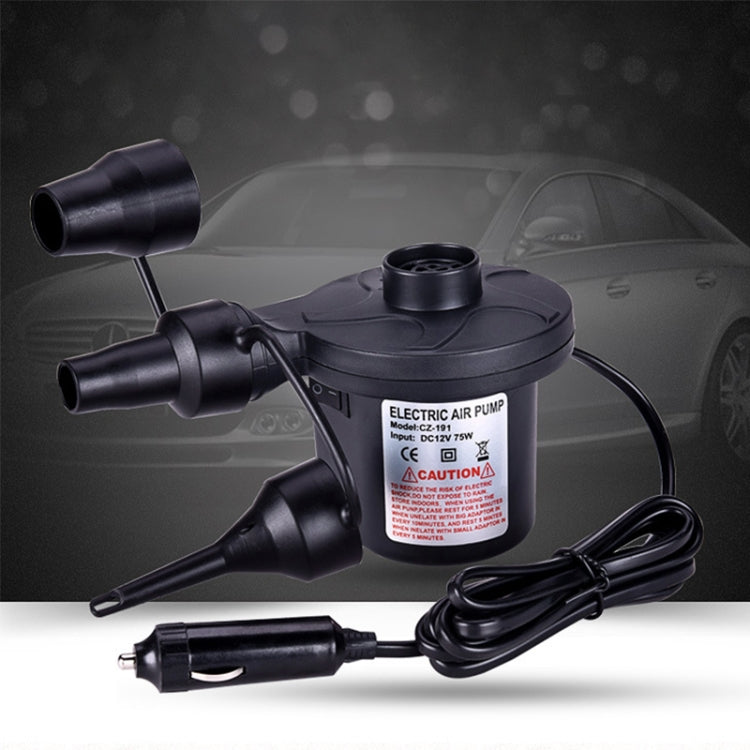 CZ-191 DC12V 40W Portable Mini Electric Air Pump Tire Inflator Car Tire Pump Inflatable Pump