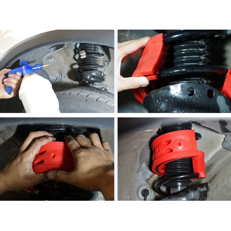 2pcs Car Auto F Type Shock Absorber Spring Bumper Power Cushion Buffer