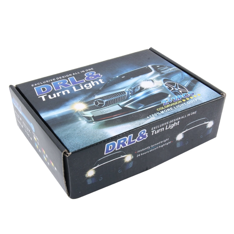 2PCS 1156/Ba15s 5W 300LM 66LEDs SMD-4014 Car Tail Bulb Turn Signal Auto Reverse Lamp Daytime Turn Running Light Car Source (White Light+ Yellow Light),Cable Lenght:1 m