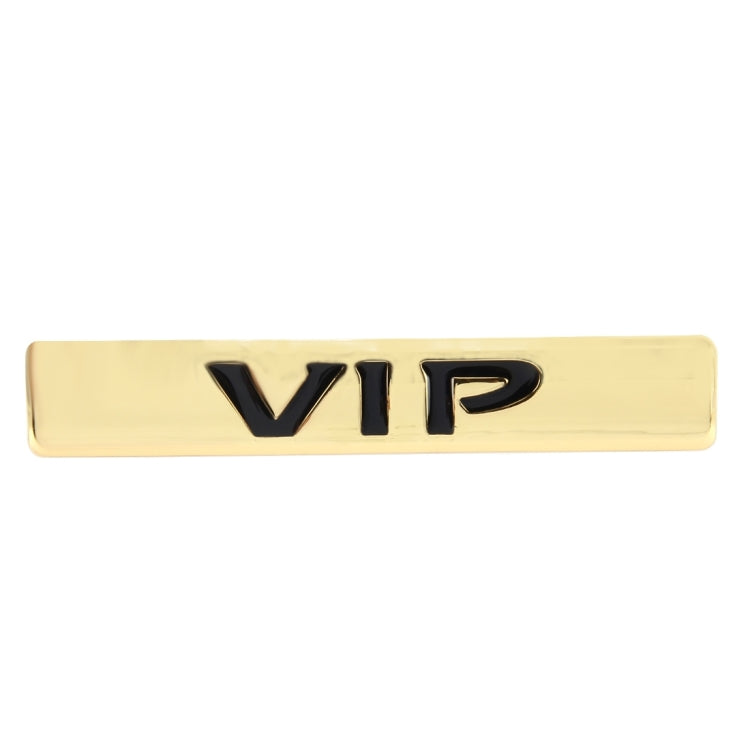 Auto VIP Sticker  VIP Label Car Stickers 3D Metal Fashion VIP Logo Car Stickers,Size:9.5*1.5cm