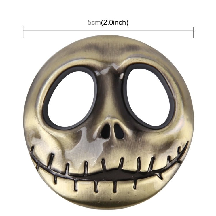 Skull Bone Shape Auto Sticker 3D Metal Fashion Car Stickers