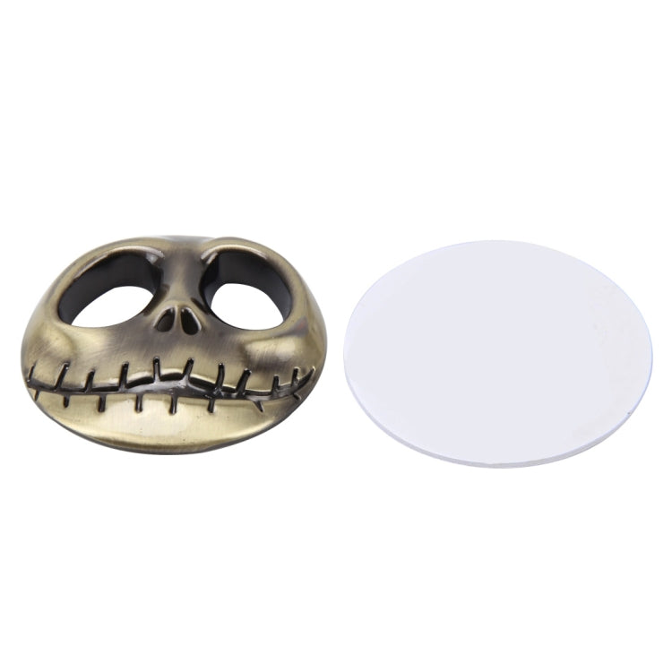 Skull Bone Shape Auto Sticker 3D Metal Fashion Car Stickers