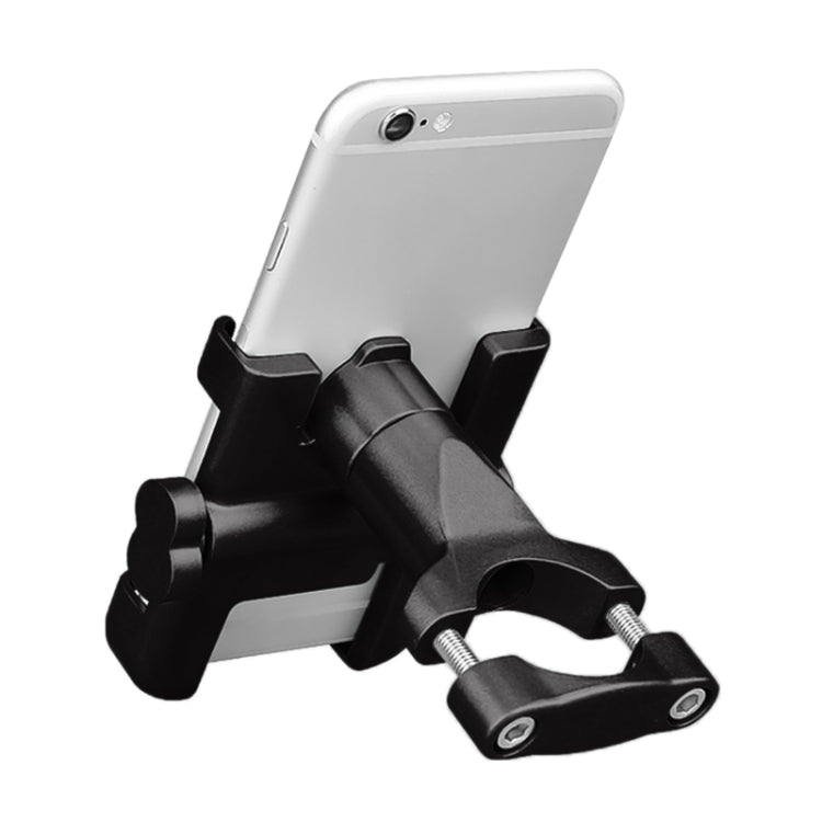 Motorcycle Handlebar Aluminum Alloy Phone Bracket, Suitable for 60-100mm Device