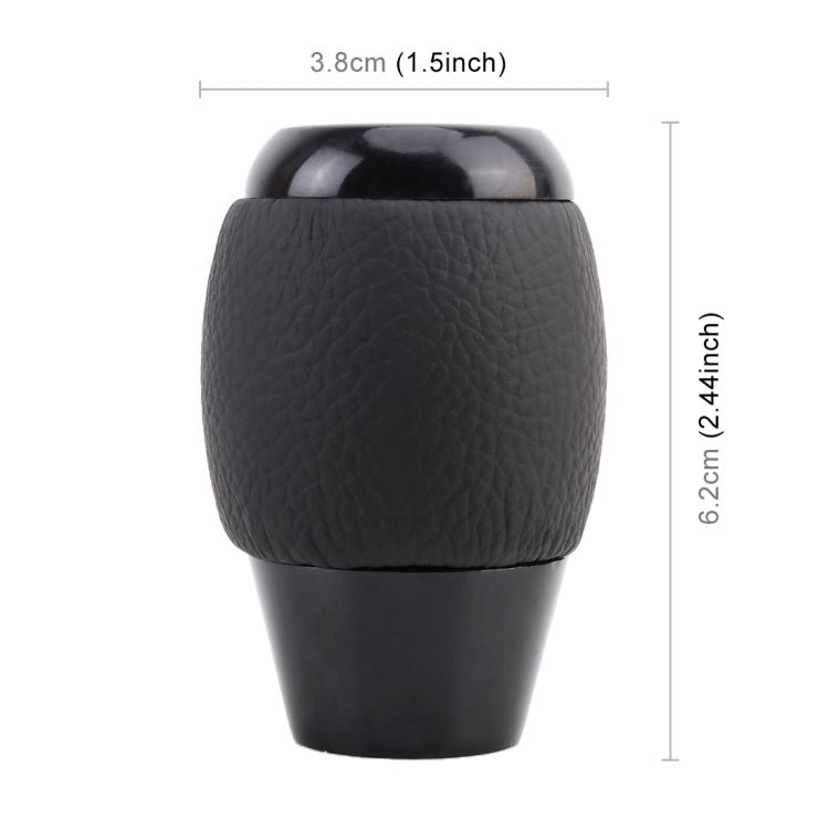 Universal Car Leather Metal Gear Shift Knob Modified Car Auto Transmission Shift Lever Knob