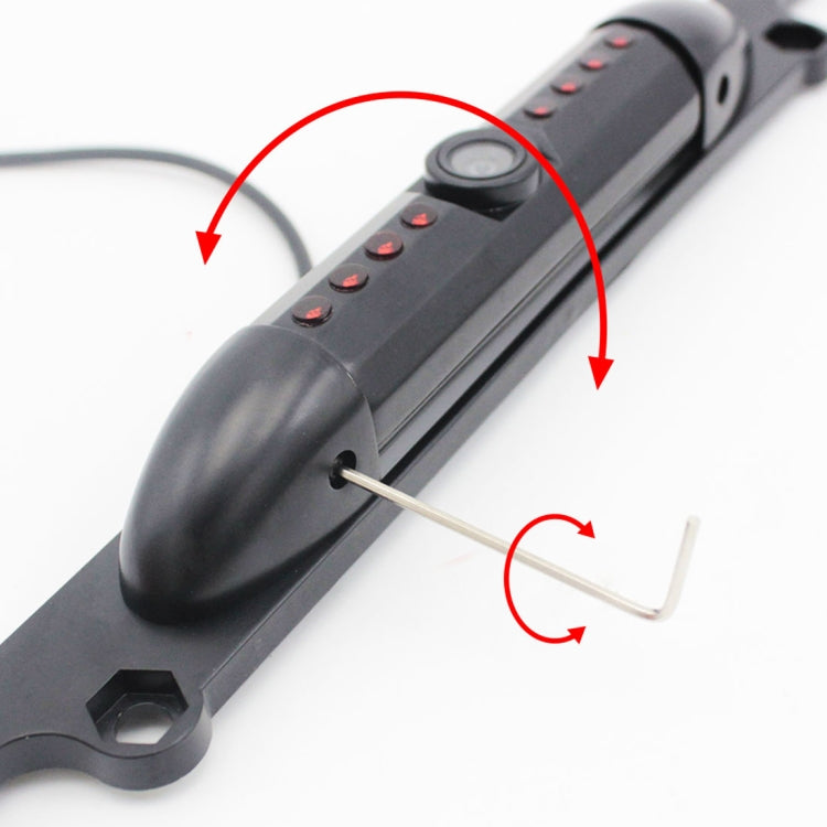 PZ422 America Car License Plate Frame 120 Degree Rear View Camera