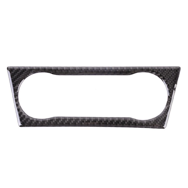 Car Carbon Fiber Air Conditioning Knob Sound Control Panel Decorative Sticker for Mercedes-Benz GLA 2015-2018