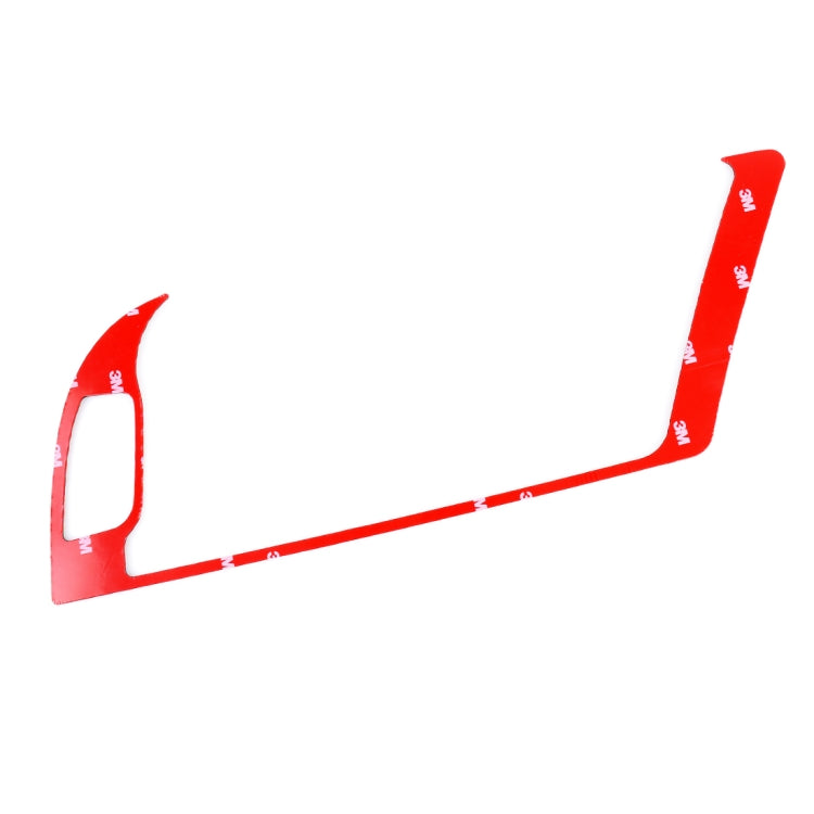 Car Carbon Fiber Navigation Outer Frame Decorative Sticker for Audi A4L / A5 / Q5 2009-2016