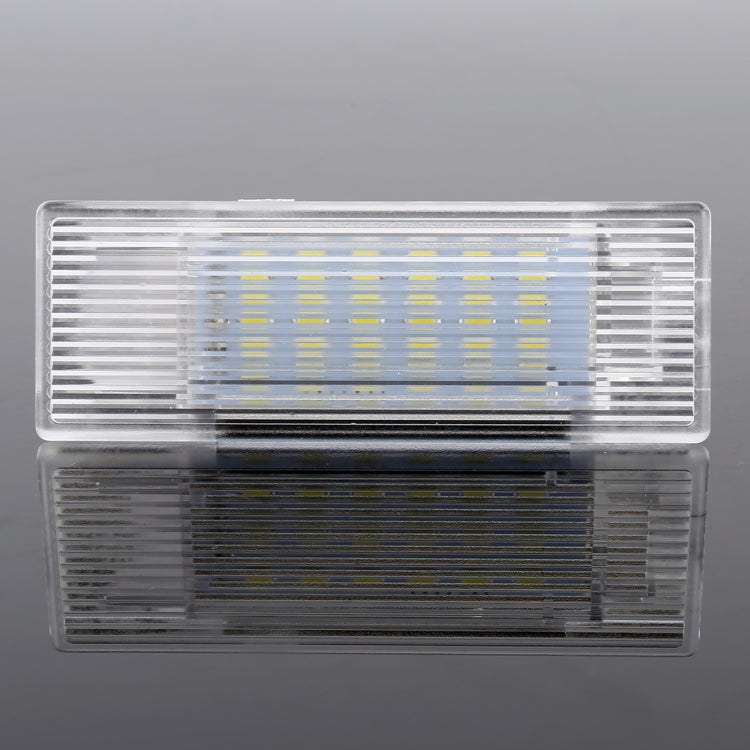 2 PCS LED Car DC 12V 1.5W 6000K 100LM Door Lights 18LEDs SMD-3014 Lamps for BMW F10