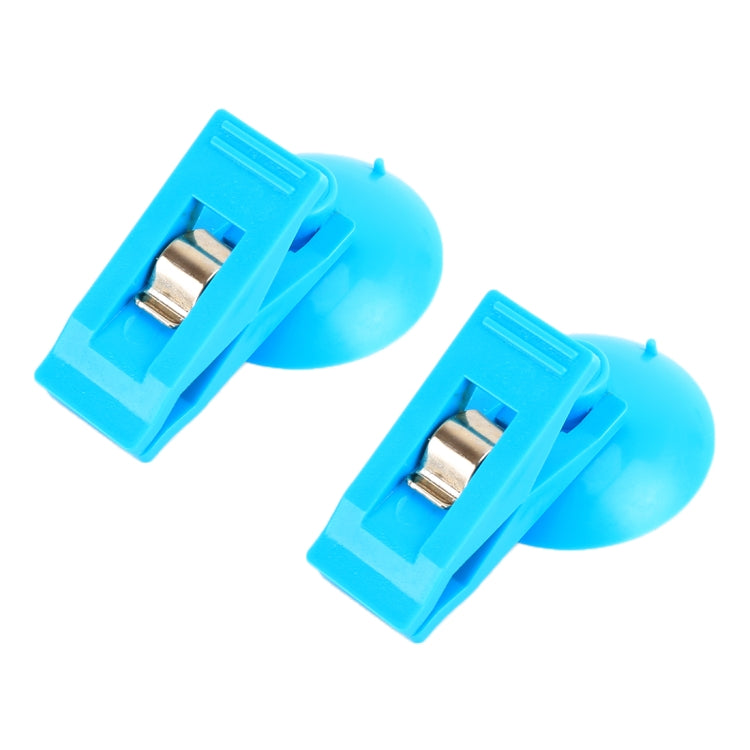 2 PCS Car Windshield Multi-functional Suction Cup Clip, Random Color Delivery