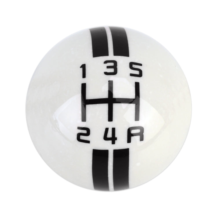 Universal Vehicle Ball Shape Modified Resin Shifter Manual 5-Speed Gear Shift Knob