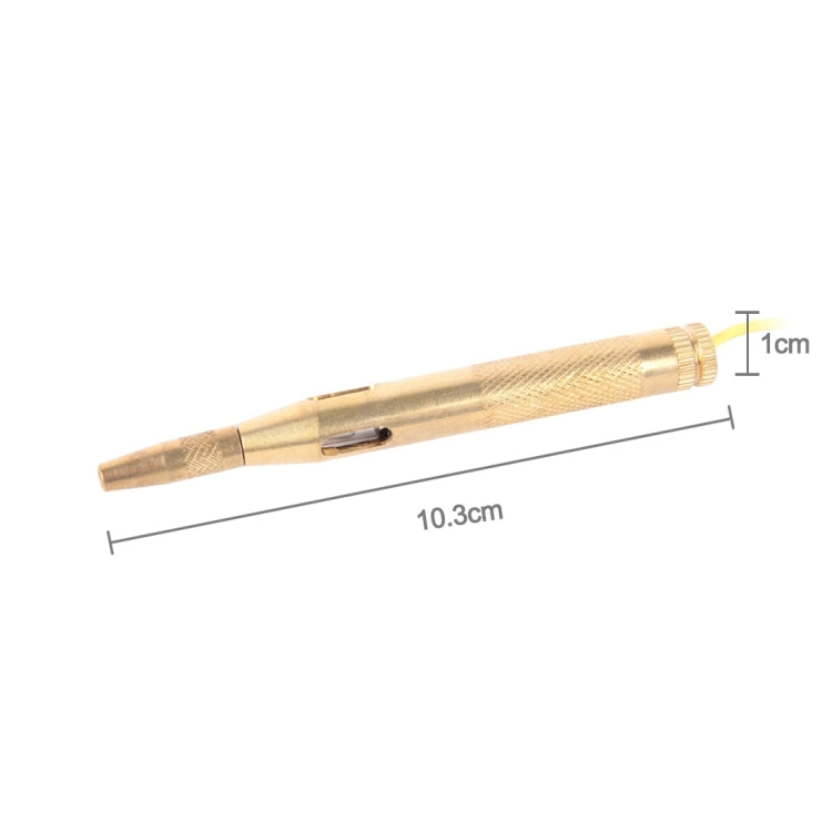 CNJB-85016 Pure Copper Circuit Tester and Electrical Voltage Detector Pen Set With Crocodile Clip 6-24V, Wire Length: 60cm