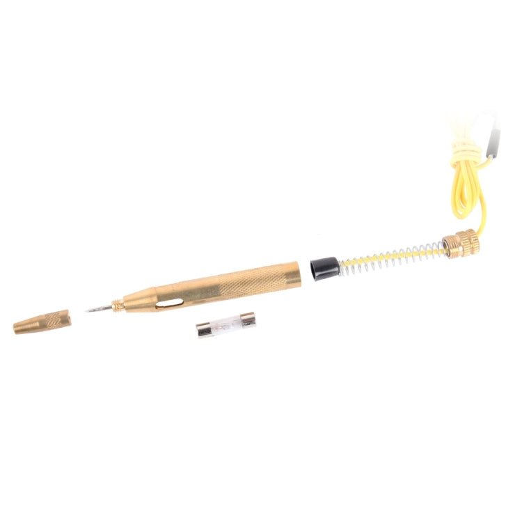 CNJB-85016 Pure Copper Circuit Tester and Electrical Voltage Detector Pen Set With Crocodile Clip 6-24V, Wire Length: 60cm