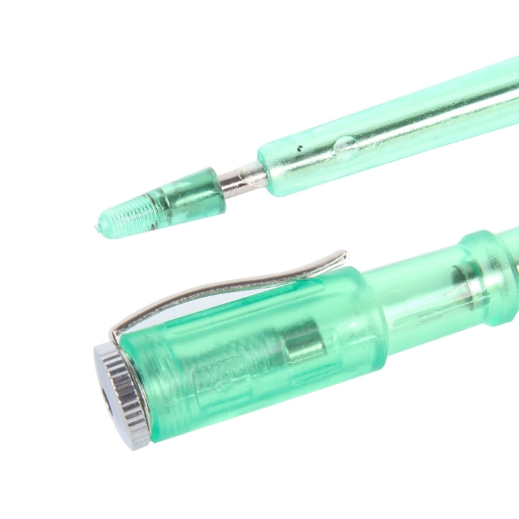 CNJB-85486 Circuit Tester and Electrical Voltage Detector Pen Set With Crocodile Clip And Replaceable Lamp 6-24V, Wire Length: 80cm