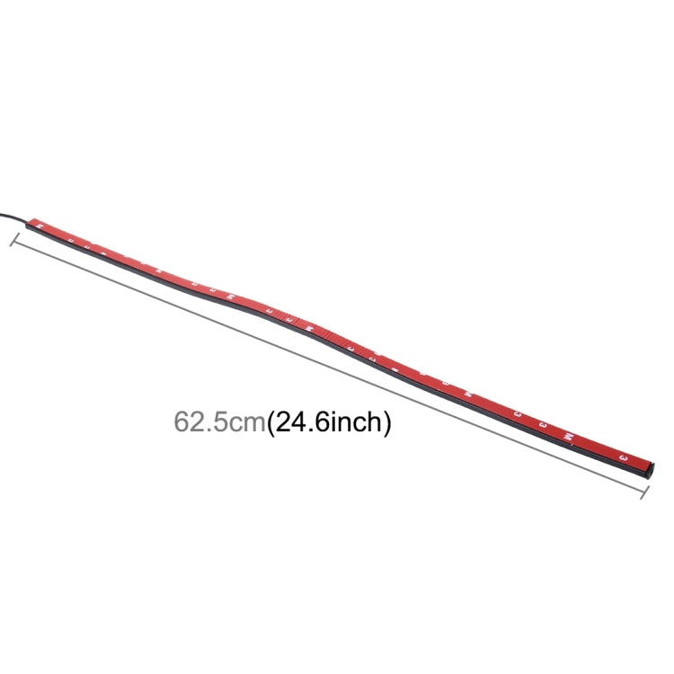 Flashing Lights 15W LED Car in The Network Lights One Drag Four Emblem Eyes Daytime Running Lights LED Universal Car Warning Strobe Flash light Car in The Network Decorative Knight Lights, Cable Length: 75cm