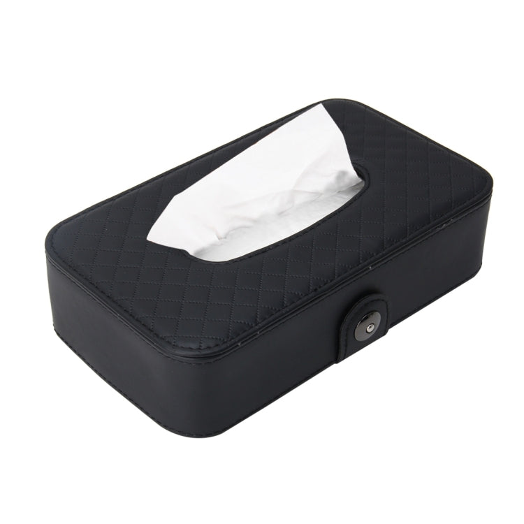 Universal Car Facial Tissue Box Case Holder Tissue Box Fashion and Simple Paper Napkin Bag with Napkin