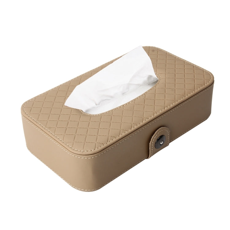 Universal Car Facial Tissue Box Case Holder Tissue Box Fashion and Simple Paper Napkin Bag with Napkin