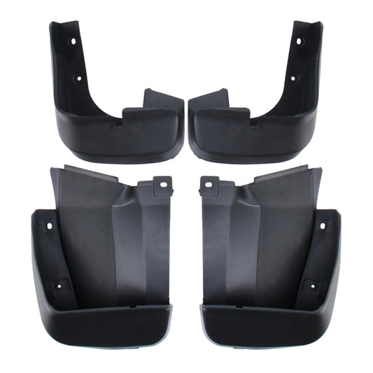4 PCS Car Auto Semi-Rigid PVC Splash Flaps Mudguards Fender Guard for Honda 8th Series Civic