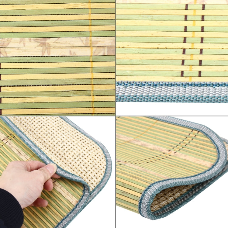 Car Auto Cooling Bamboo Seat Cushion Pad Mat for Family Office Car(Random Color Delivery)