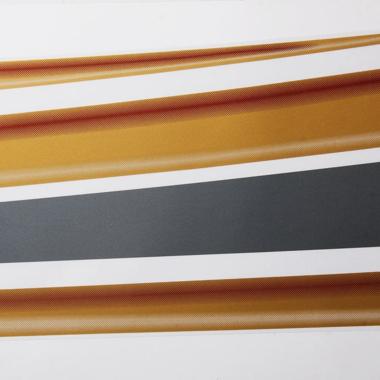 5 PCS SUV Body Decorative Strip Brand Car Streamline Shining Sticker for Toyota Prado4000 2011 Version