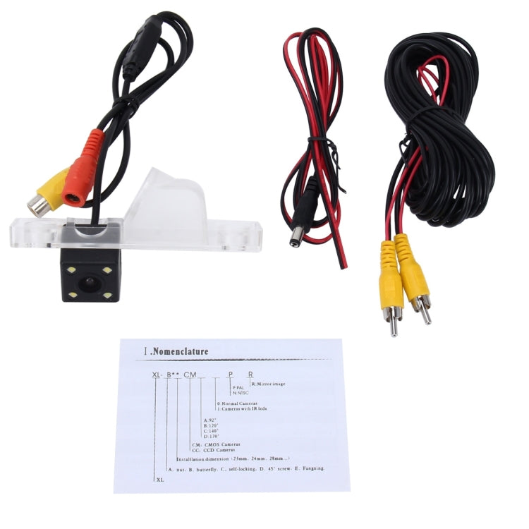 656x492 Effective Pixel  NTSC 60HZ CMOS II Waterproof Car Rear View Backup Camera With 4 LED Lamps for Chevrolet Epica Overseas Edition