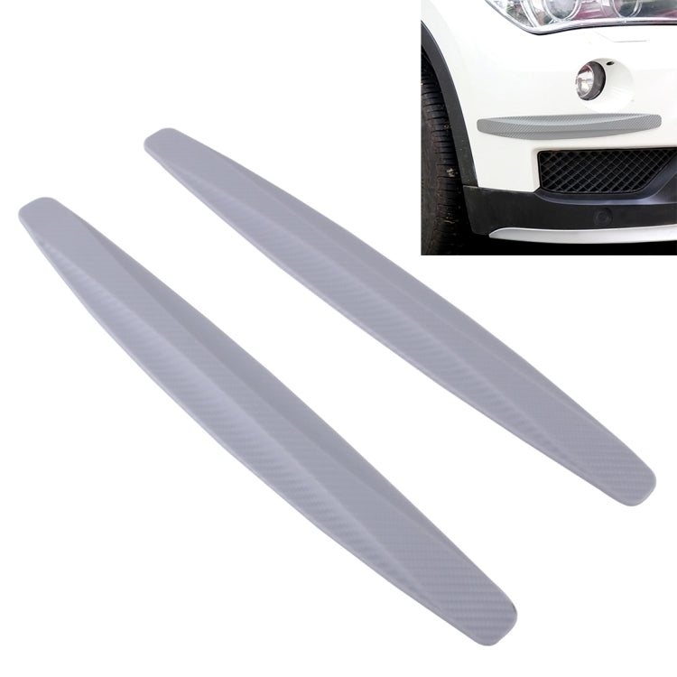 2 PCS Universal Car Body Carbon Fiber Bumper Guard Protector Sticker/Car Crash Bar Bumper Strips /Car Crash Strips/Anti-rub Strips/Anti-rub Bar