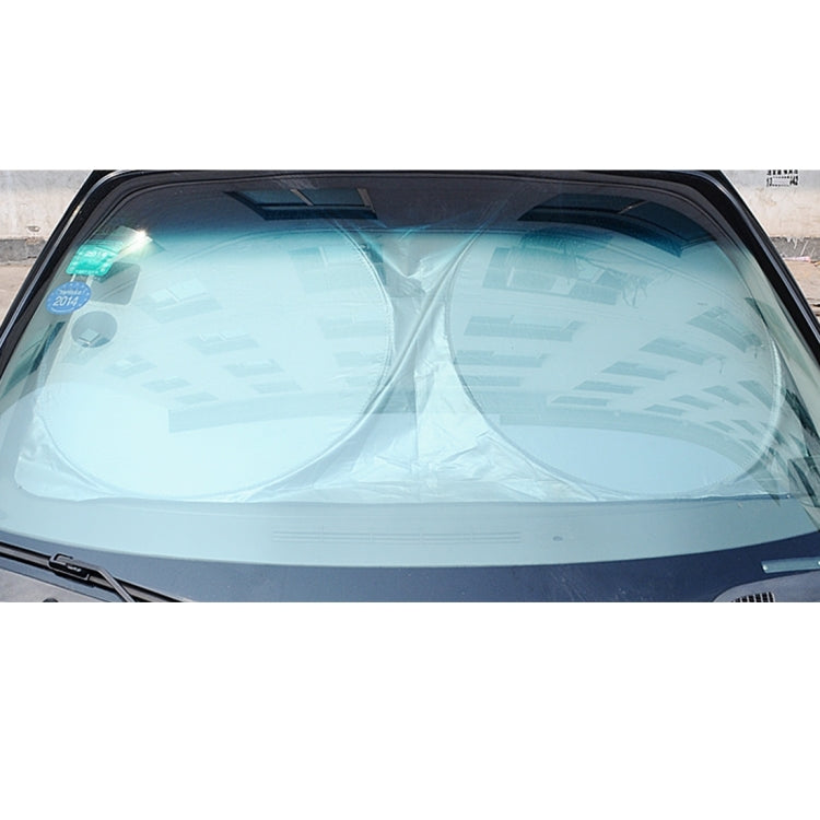 6 in 1 Summer Accessories Coated Silver Car Sun Shade Cloth Set