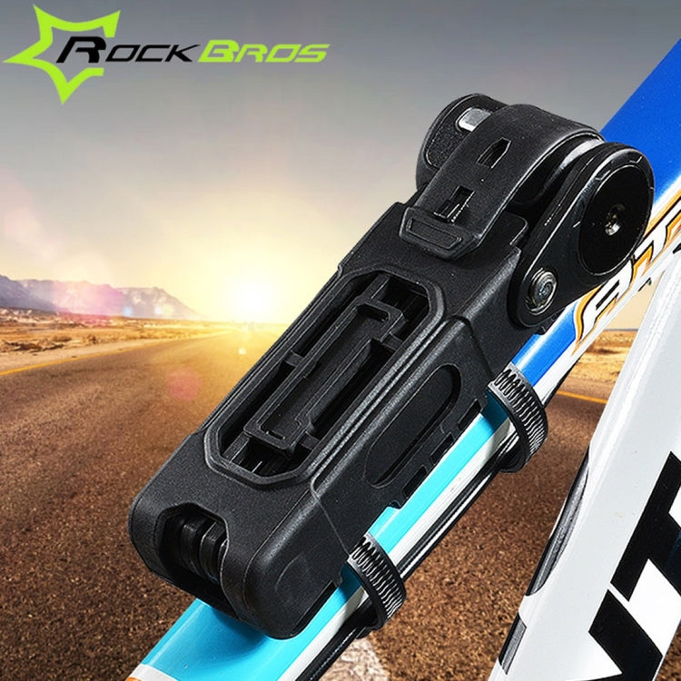 Foldable Alloy Steel Anti-theft Lock with Keys for Motorcycle Bike House Door