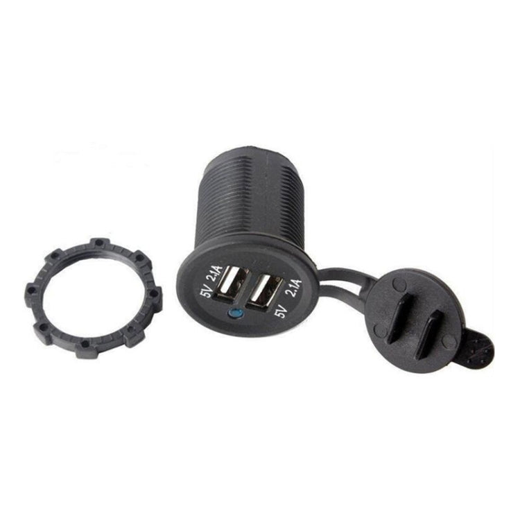 Car Motorcycle ABS Dual Port Charger