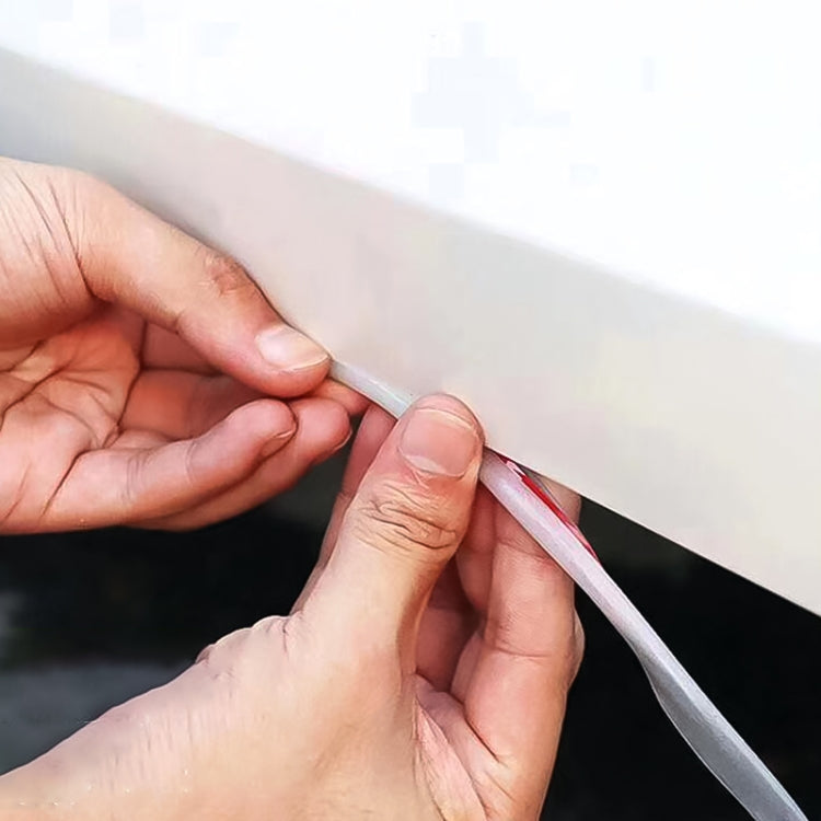 5m Car Luminous PVC Chrome Decoration Door & Window Seal Decorative Strip