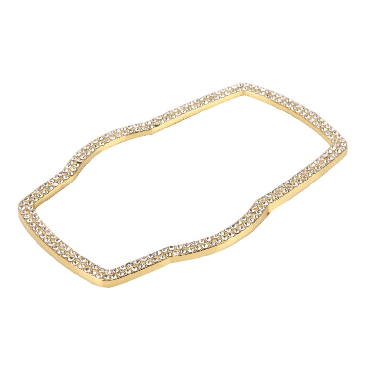 Car Aluminum Steering Wheel Decoration Ring with Diamonds For BMW