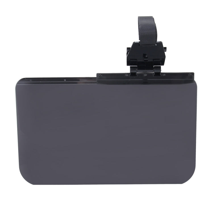 180 Degree Rotating Car Anti-Glare Dazzling Goggle Day Night Vision Driving Mirror Sun Visors for SUV MPV etc, Size: 34.6*21.5cm