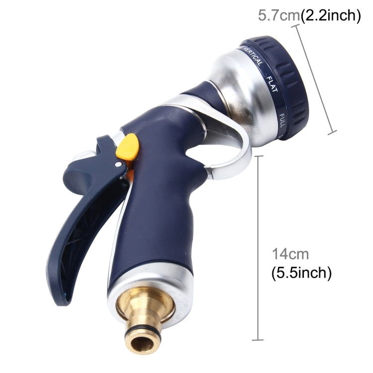 8 Function Garden Water Gun Multi-functional Spray Gun Gardening Spray Gun Watering Guns Adjustable Hose Nozzles 8 Pattern Garden Water Gun