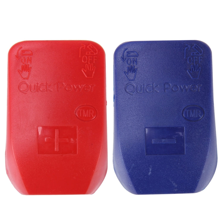 2 PCS Car Battery Jump Starter Connector Battery Switch Quick Release Connectors Battery Quick Disconnect Terminal