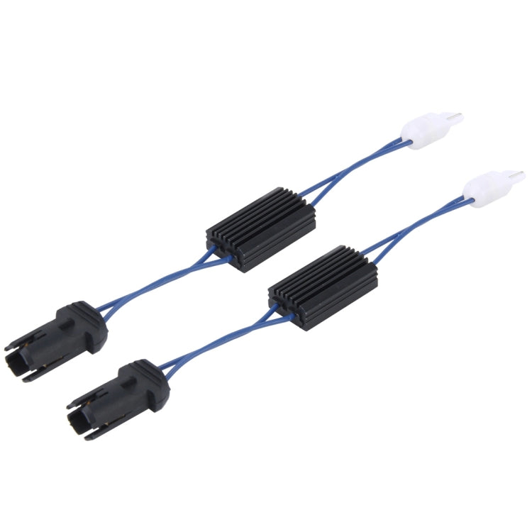 2 PCS T10 Car Auto Clearance Light Warning Error-free Decoder Adapter for DC 12V/3W